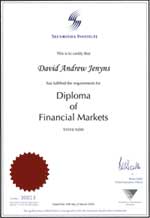 David's diploma